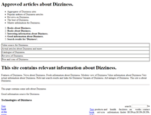 Tablet Screenshot of dizziness.atspace.biz