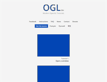 Tablet Screenshot of ogldev.atspace.co.uk