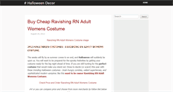 Desktop Screenshot of halloweendecor.atspace.eu