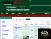 Tablet Screenshot of maxbet.atspace.eu